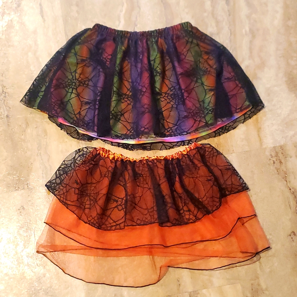 2 Pairs Halloween Skirts